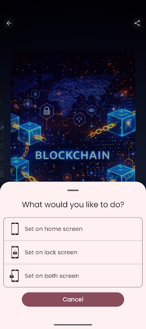Blockchain Wallpaper HD & 4K Screenshot 3