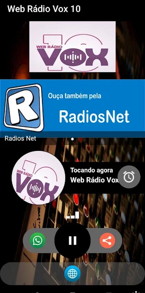 Web Rádio Vox 10 Screenshot 0