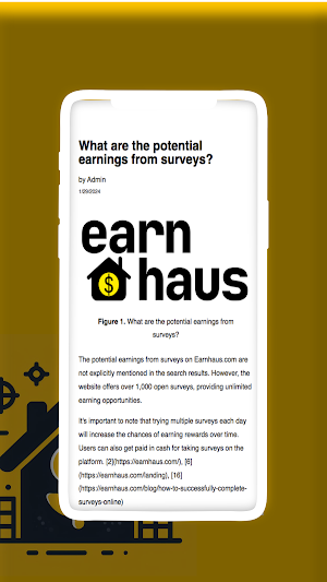 Paid Survey Earn Haus Guidance Screenshot 1