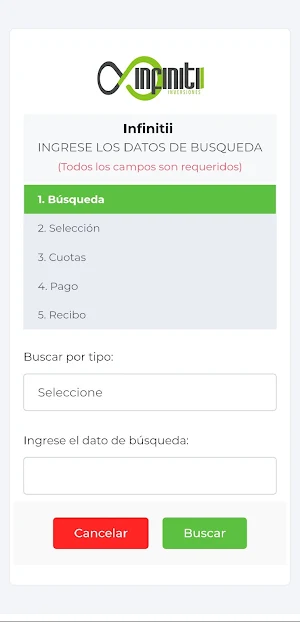 Infinitii - Mis Pagos Screenshot 2