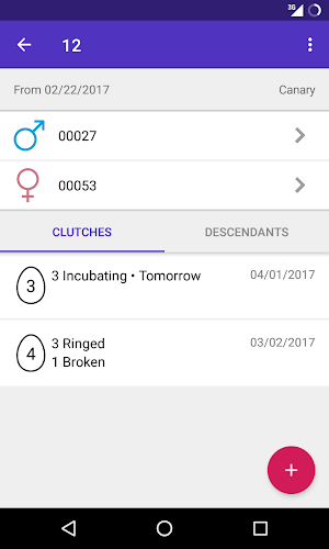 My Birds - Aviary Manager Screenshot 2