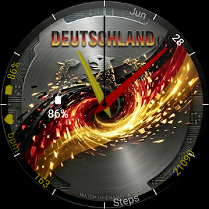 Deutschland Zifferblatt Watch Screenshot 0