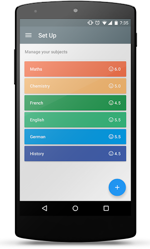 Gradebook Screenshot 1