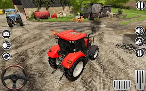 Big Tractor Farming Games 3D Screenshot 0