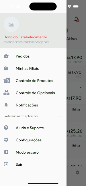 Vendas e Entregas - Gestor Screenshot 2