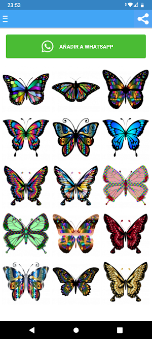 Stickers de Mariposas Screenshot 2