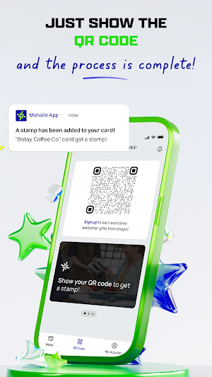 Mahalle App - Loyalty Card Screenshot 1