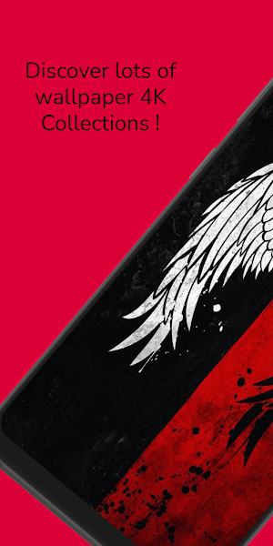 Black and Red Wallpaper 4K Screenshot 0