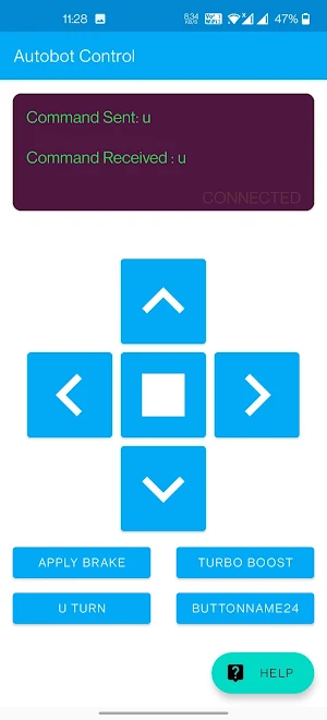 custom bluetooth SPP terminal Screenshot 2