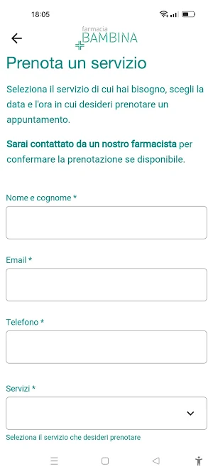 Farmacia Bambina Screenshot 1