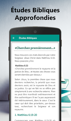 Études bibliques approfondies quotidiennes Screenshot 2