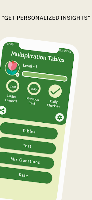 Maths Tables 1 to 100 Test Pro Screenshot 1