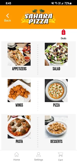Sahara Pizza Screenshot 1