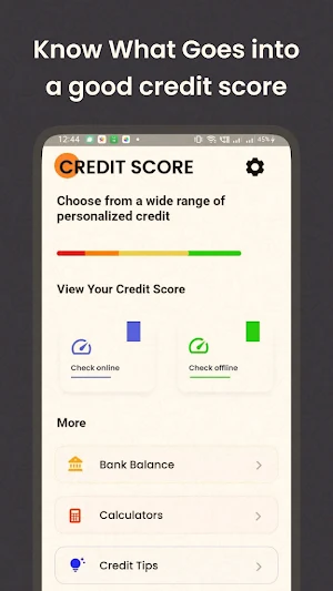 Check Credit Score and Report Screenshot 1