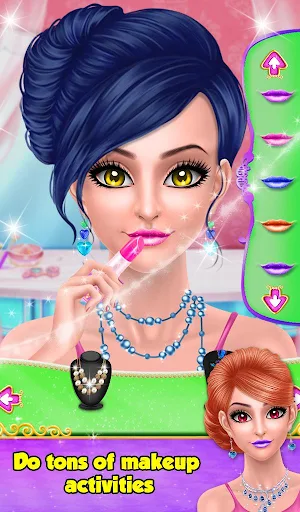 Girl Hair Do Design Salon Game Screenshot 3