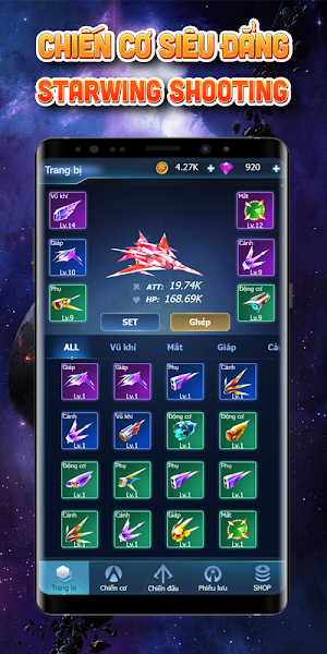 Chiến Cơ Siêu Đẳng - Star Wing Screenshot 1