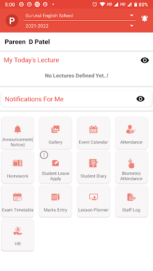 SRV-Campusdean Teacher's App Screenshot 0