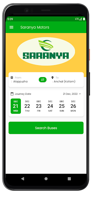 Saranya Motors - Bus Tickets Screenshot 1