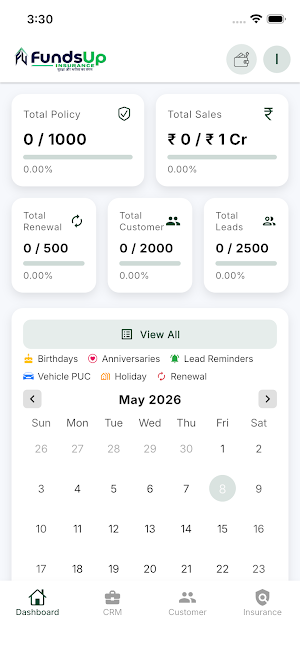 FundsUp Partners - Insurance Screenshot 0