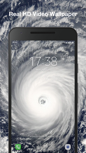 Hurricane Live Wallpaper Screenshot 2