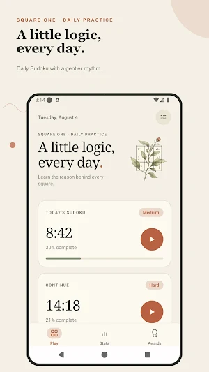 Square One: Daily Sudoku Screenshot 0
