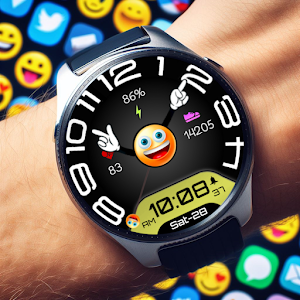 Emoji Clock Face Screenshot 0