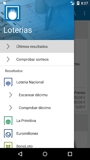 Resultados Loterias y Apuestas Screenshot 2