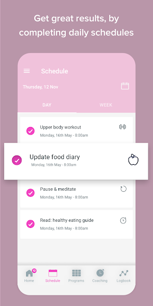 REJUVENATING NUTRITION COACH Screenshot 2