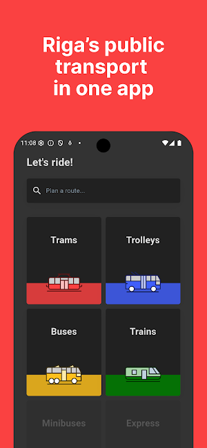 Transport LV: Riga Bus & Train Screenshot 0