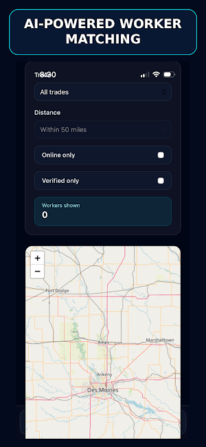 CrewCall Screenshot 1