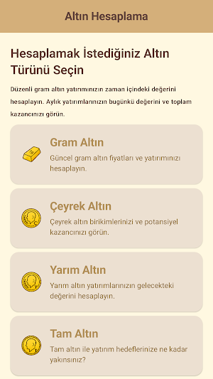 Altın Hesaplama Screenshot 0