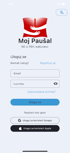 Moj Paušal Screenshot 0