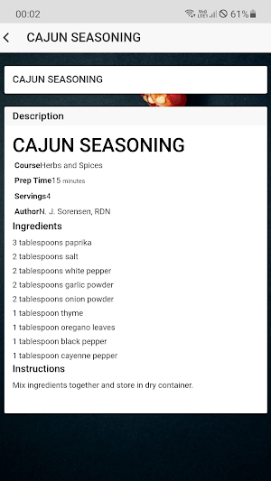 BbQ Marination Recipes Screenshot 2