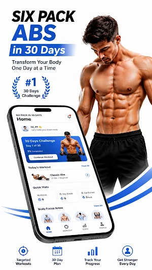 Six Pack Abs in 30 Days Screenshot 0