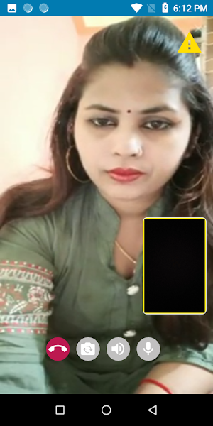 Indian Aunty Video Call Chat Screenshot 1