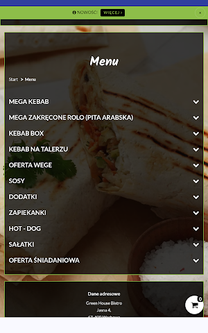 Green House Bistro Screenshot 2