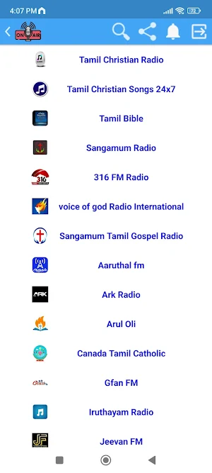 Christian Radios Screenshot 2