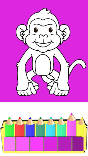 Coloring book Animals for kids Screenshot 0