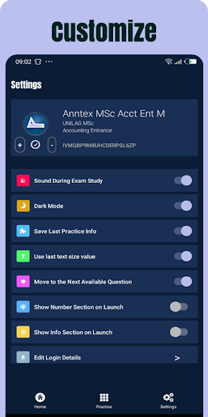 Anntex Pack UNILAG MSc Acct En Screenshot 3
