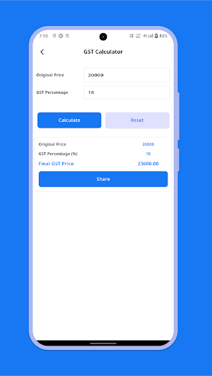 Loan Fast EMI Calculator Screenshot 3