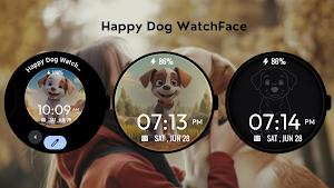 Happy Dog WatchFace Screenshot 2