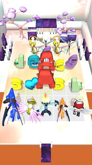 Merge Monster Rainbow Alphabet Screenshot 0