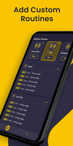 My Workout Planner & Tracker - Fitness Tracker Screenshot 2