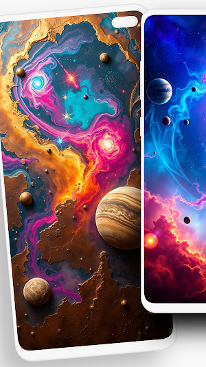 Space and Galaxy Wallpapers Screenshot 2