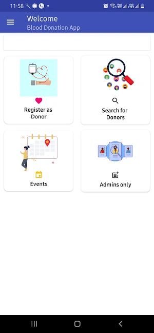 SFC Blood Donors Screenshot 2