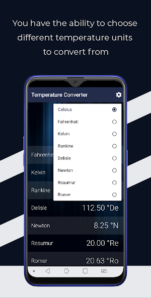 Temperature Converter - Fahrenheit to Celsius etc Screenshot 2