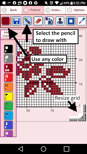 Crochet Graphghan Pattern Creator Screenshot 1