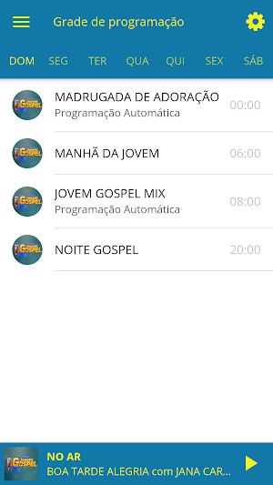 Rádio Jovem Gospel FM Screenshot 1