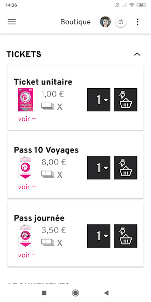 Envibus Ticket Screenshot 1