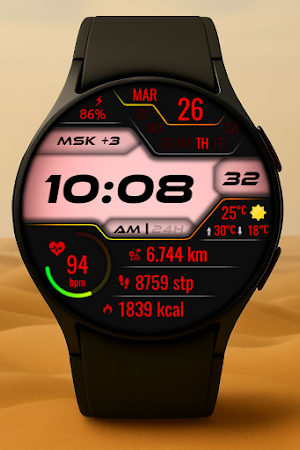 Vexitor Digital Watch Face Screenshot 1